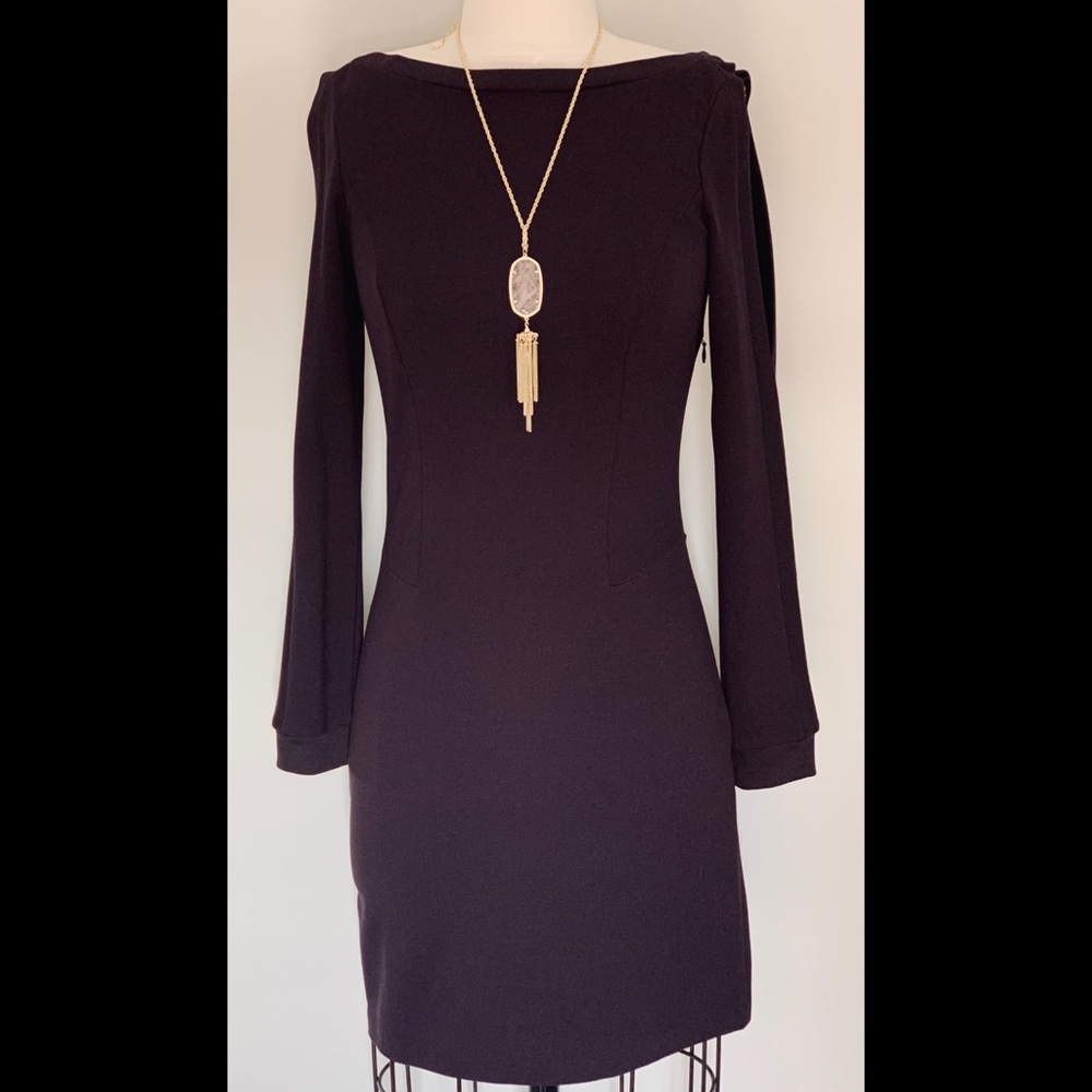 All Saints Emelle Cold Shoulder Dress 6 - Picture 8 of 8